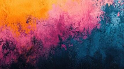 Fototapeta premium Abstract Colorful Watercolor Gradient Frame Background For Banner Or Presentation With Empty Copyspace