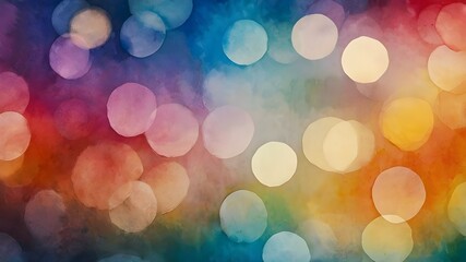 Obraz premium abstract colorful bokeh background