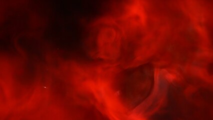 nebula gas cloud in deep outer space