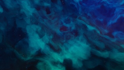 nebula gas cloud in deep outer space