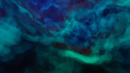 nebula gas cloud in deep outer space
