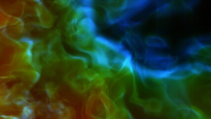 nebula gas cloud in deep outer space
