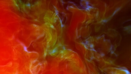 Nebula and galaxies in space. Abstract cosmos background
