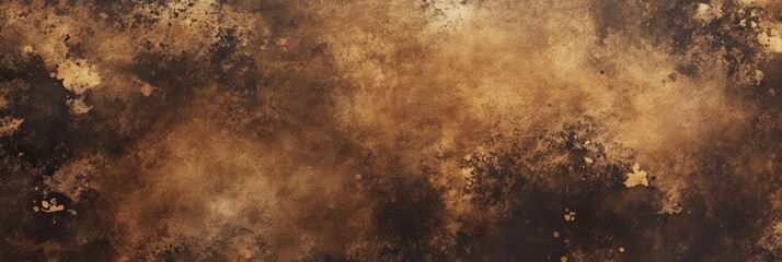 Fototapeta premium Abstract Brown Watercolor Background