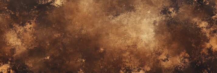 Fototapeta premium Abstract Brown Watercolor Background