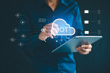 Internet of Things Cloud centric network connectivity concept