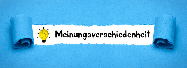 Meinungsverschiedenheit	