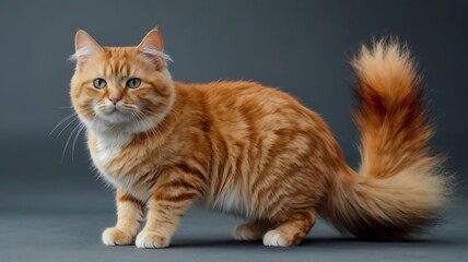 Obraz premium Full body cat animal