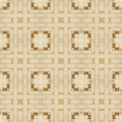 Seamless abstract geometric tile pattern designed for wallpapers, decor, floors and backgrounds
