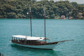 Fototapeta premium A traditional wooden boat named 
