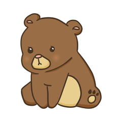 children illustration cute cartoon bear