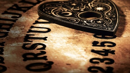 Witchcraft Spiritual Halloween Game Ouija Board