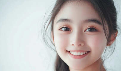 Pretty and smiling girl
Generative AI