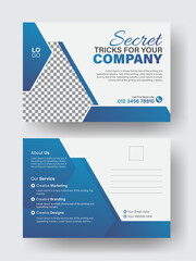 Professional postcard design for your business, creative and modern postcard, Corporate postcard, business postcard design.
