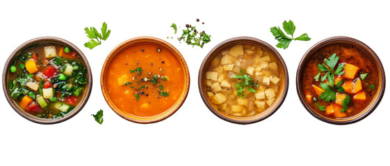 Delicious Variety of Gourmet Homemade Soups