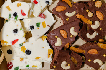 customised gift hamper for the festive season. Assorted box consisting of Chocolates and snacks 