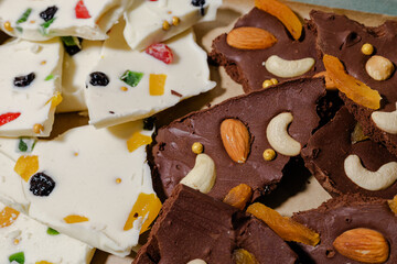 customised gift hamper for the festive season. Assorted box consisting of Chocolates and snacks 