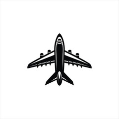 airplane isolated airplane, plane, aircraft, jet, travel, air, flight, transportation, fly, aeroplane, transport, sky, vector, illustration, aviation, silhouette, flying, airport, airliner, business, 