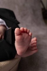 Baby, New Born, Boy, Foot, Close Up, Foot, Hand, Tiny, Cute