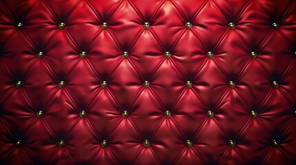 A detailed shot of a red leather background, highlighting the subtle grain patterns and natural variations in the material, giving it a sophisticated and elegant look.