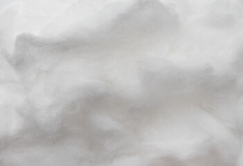 Obraz premium Texture of medical cotton close-up. Cotton wool. Health. Medicine