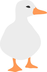 Duck Illustration Vector Graphic