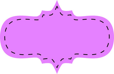 Stitched Shape, Dashed Shape