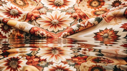 Seamless Website Background, Desktop Wallpapers, Soft, Warm Tones, Abstract Image