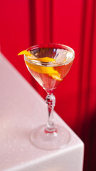 glass of cocktail