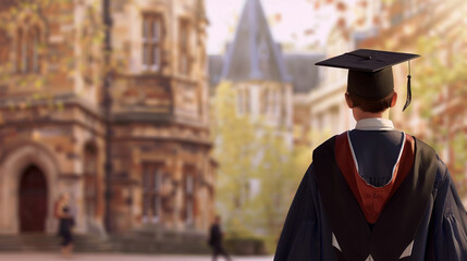 Farewell Stroll: A Graduate's Last Day on Campus