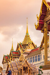 Fototapeta premium Grand palace, Bangkok, Thailand.