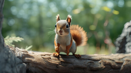 squirrel in the forest