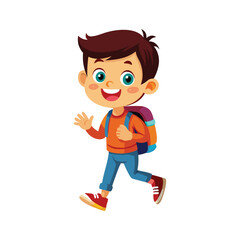 Back To School Silhouette Vector