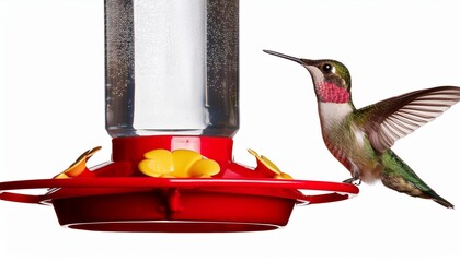 hummingbird in flight