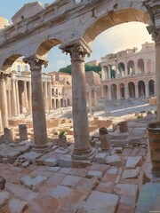 Fototapeta premium Roman Architecture