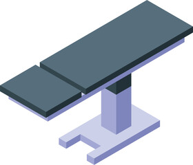 Medical examination table for examining patients lying in hospital