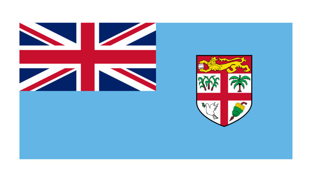 Flag of Fiji - Powered by Adobe