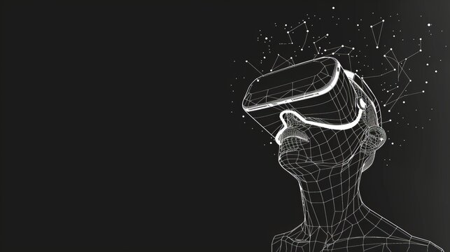 VR Headset Illustration 3
