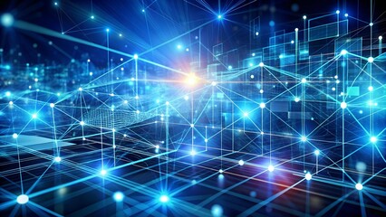 Obraz premium Energy Optimization: A Symphony of Technology and Data AI Generated