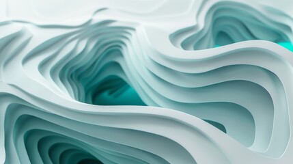 Obraz premium Abstract Wave Pattern 4