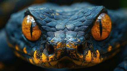 Fototapeta premium close up of an anaconda