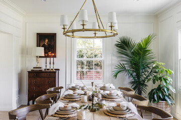 Traditional Dining Room Georgian Style House Interior Design