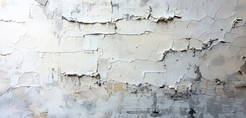 Obraz premium Abstract Concrete Wall Texture with Smooth Plaster and Painted Blank Space - Creative Background for Designers