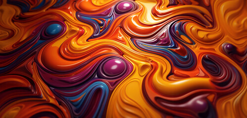 Dynamic Wave: A Bold Abstract Pattern for Creative Designs