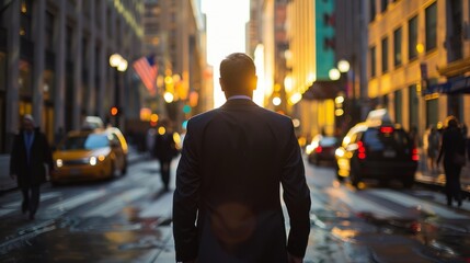 Fototapeta premium Man in the City 7