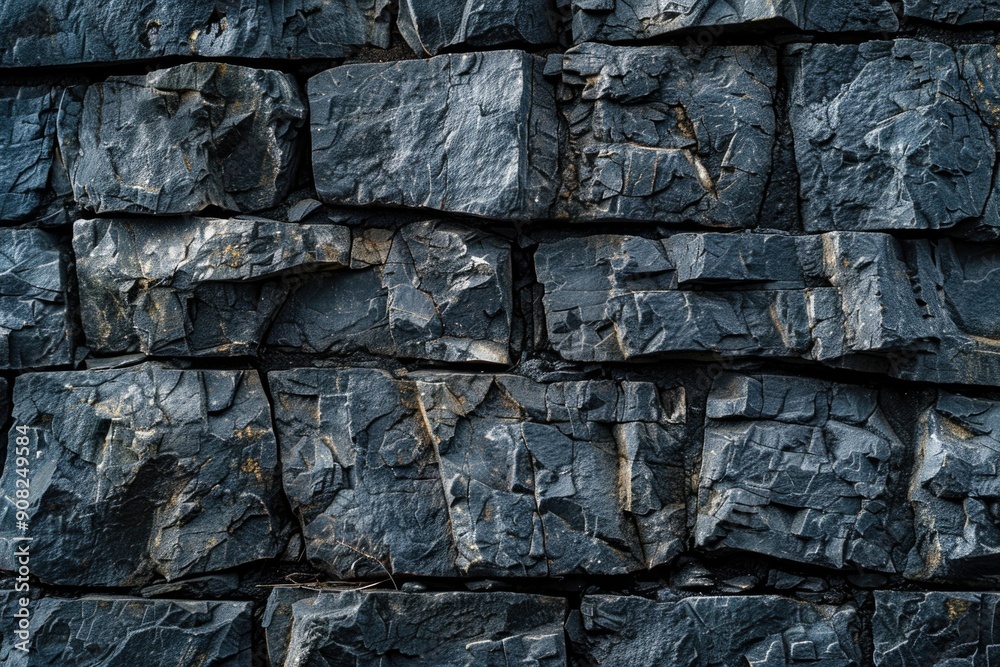Aufkleber a close-up view of a pile of rocks