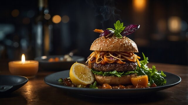 Upscale dining featuring artful and delicious culinary creations