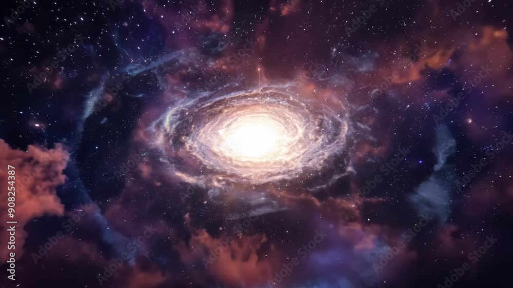 Wall mural as a star is birthed interstellar dust coalesces and condenses forming the building blocks of new pl