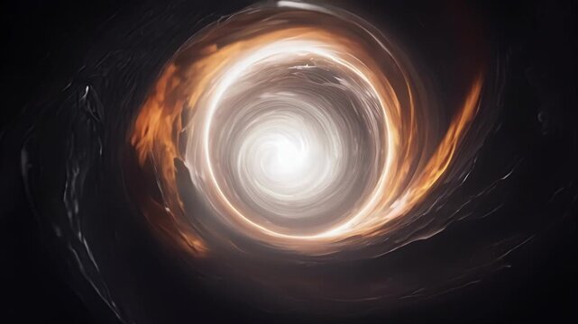 The intensity of the elements is palpable as they clash and swirl within the powerful vortex.