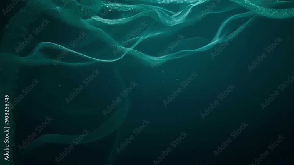 Poster serpentine tendrils weave in and out creating an otherworldly dance as you glide by.